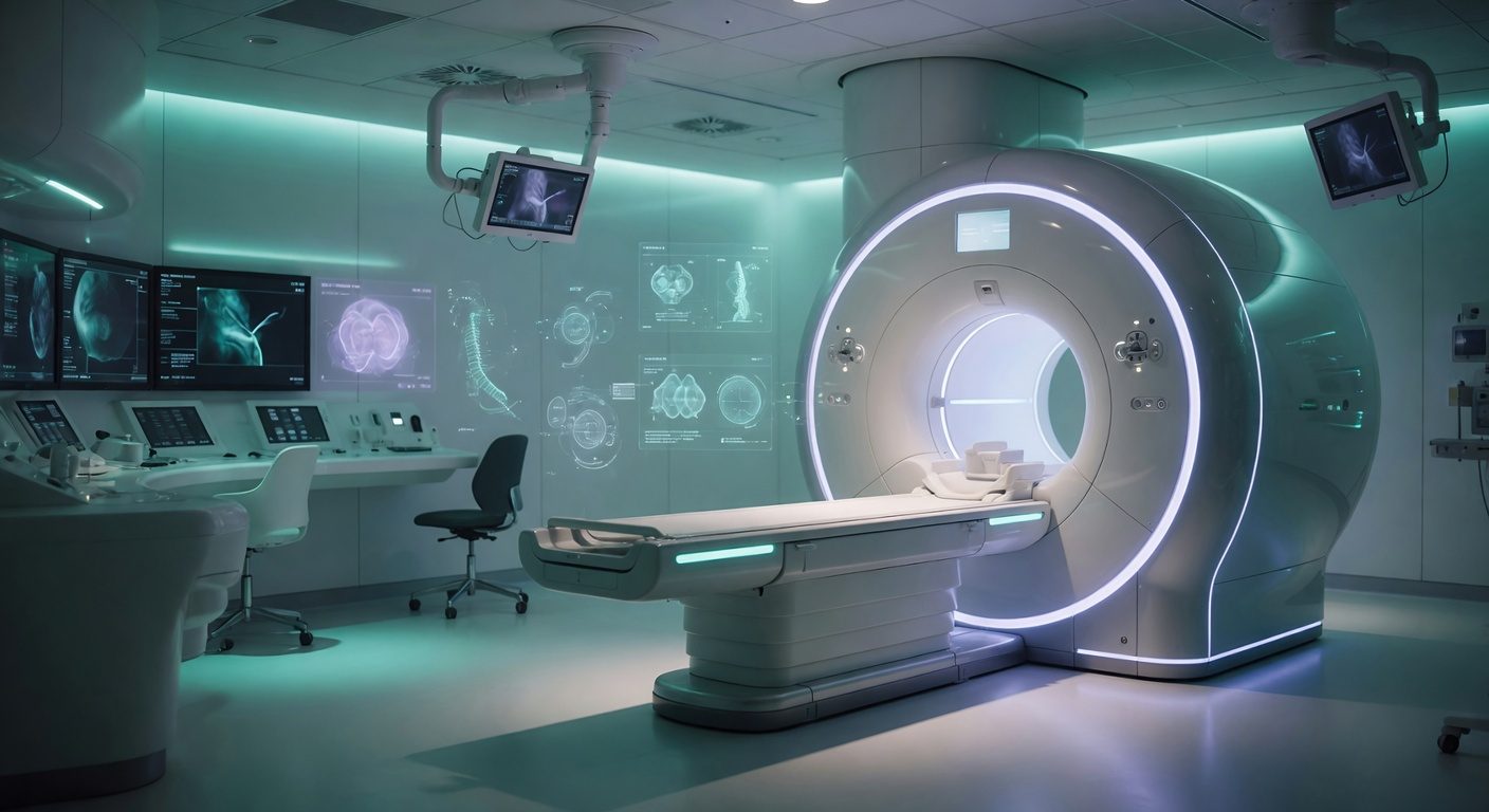 Futuristic radiology imaging suite