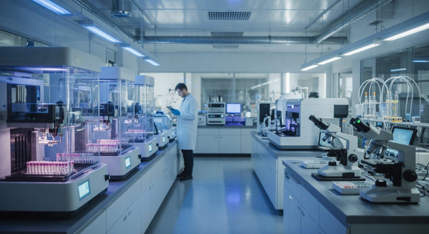 Advanced medical diagnostics laboratory
